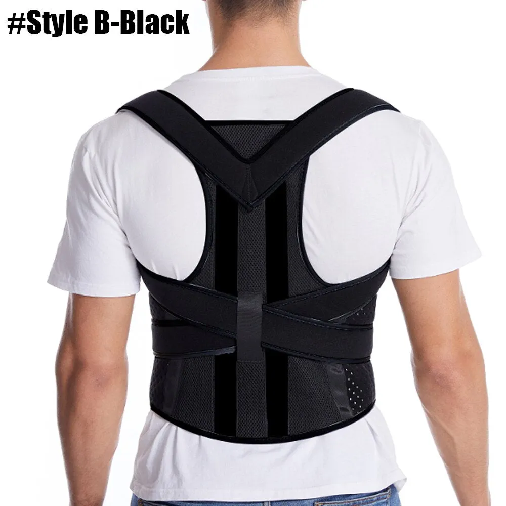 Adjustable Full Back Posture Corrector Straightener for Pain Relieve