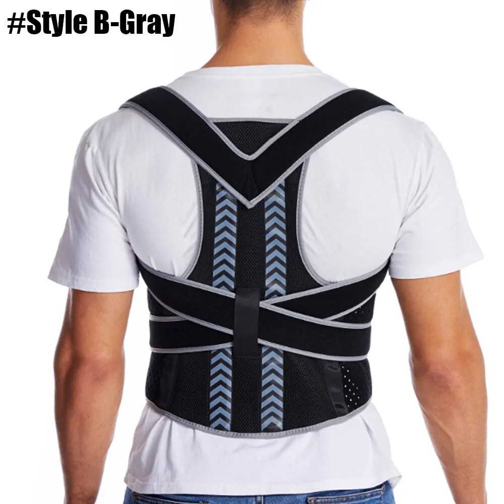 Adjustable Full Back Posture Corrector Straightener for Pain Relieve