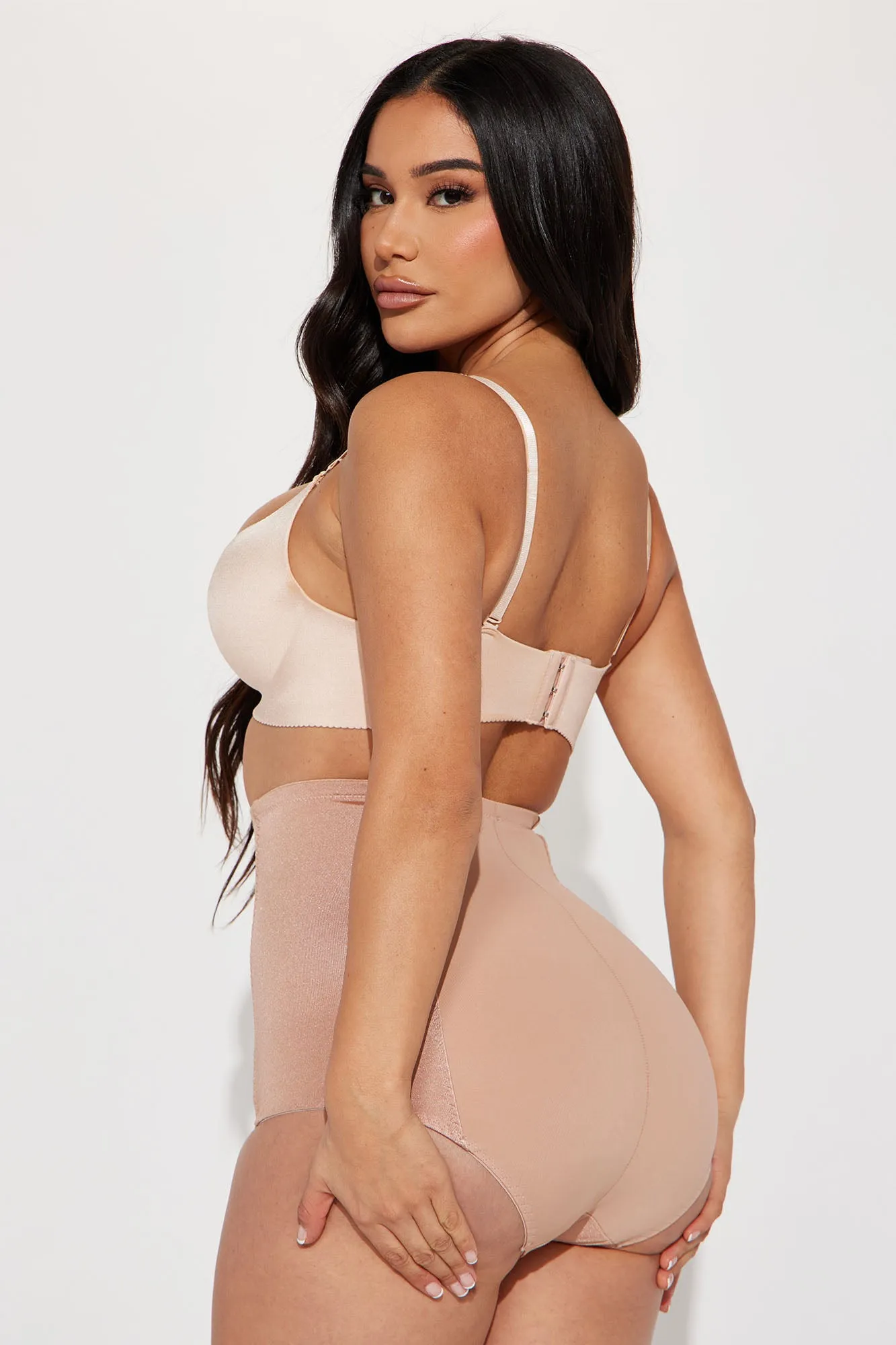 Ayesha High Waist Shaping Brief - Tan