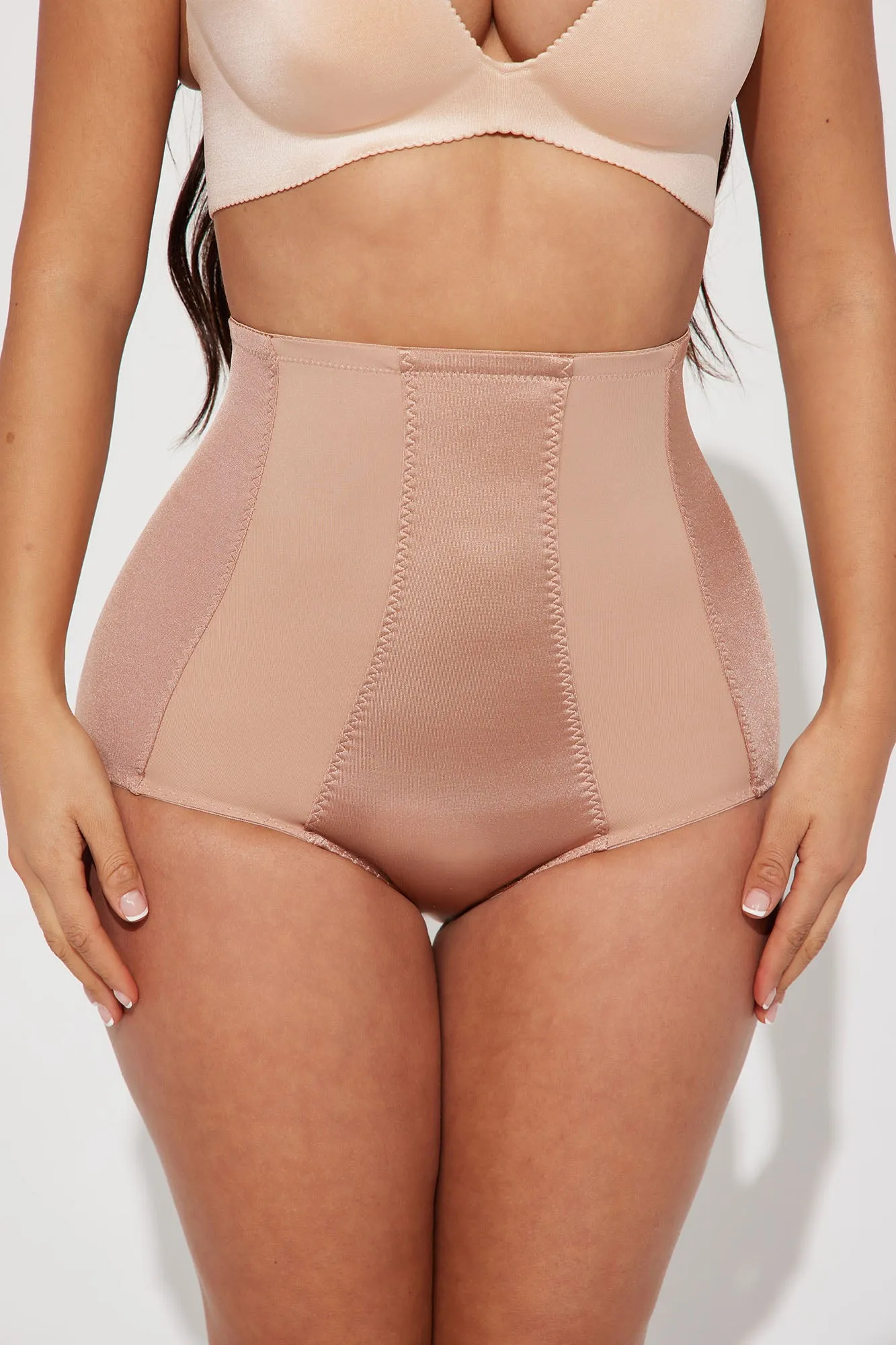 Ayesha High Waist Shaping Brief - Tan