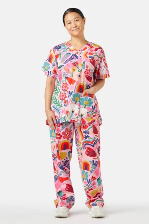 Flower Patch Scrub Set