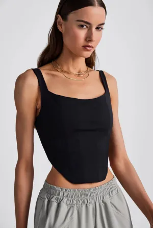 IN/ONE Kira Sport Corset in Black