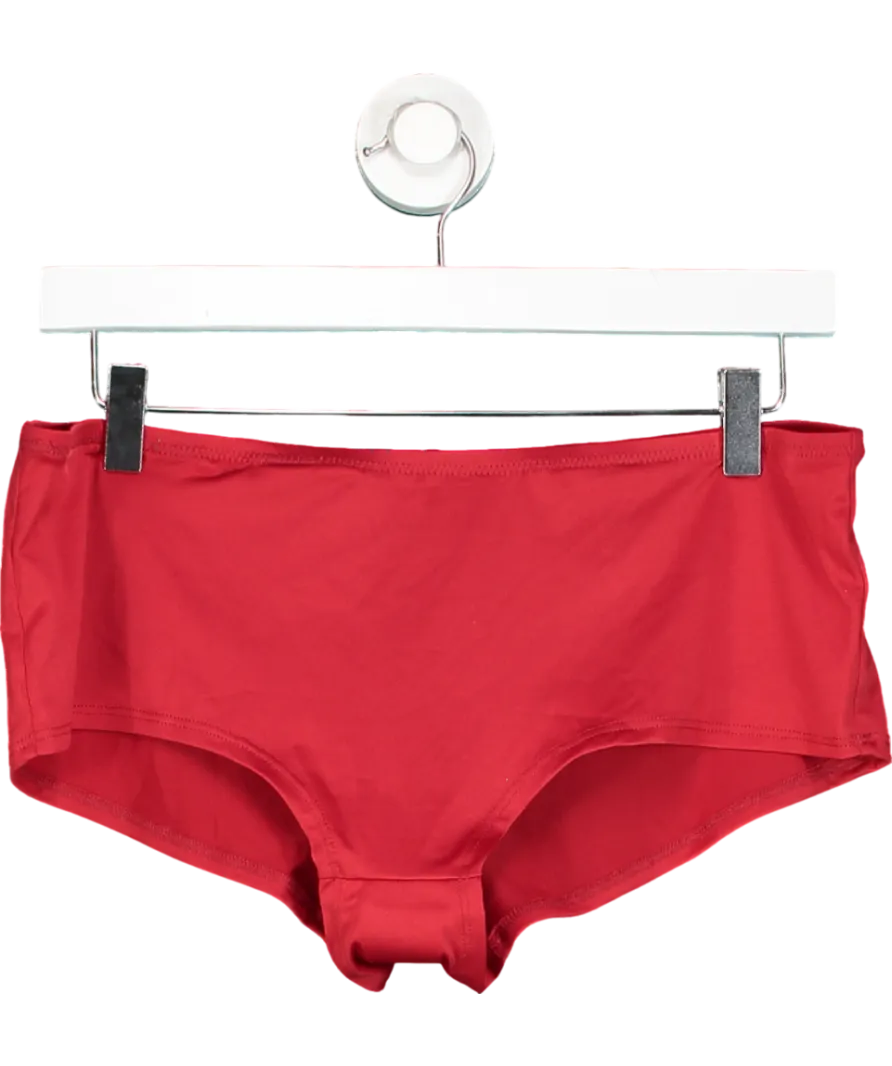 Oh Polly Red Maribel Cut-out Bubble Hem Corset Mini Dress Plus Cup UK 12