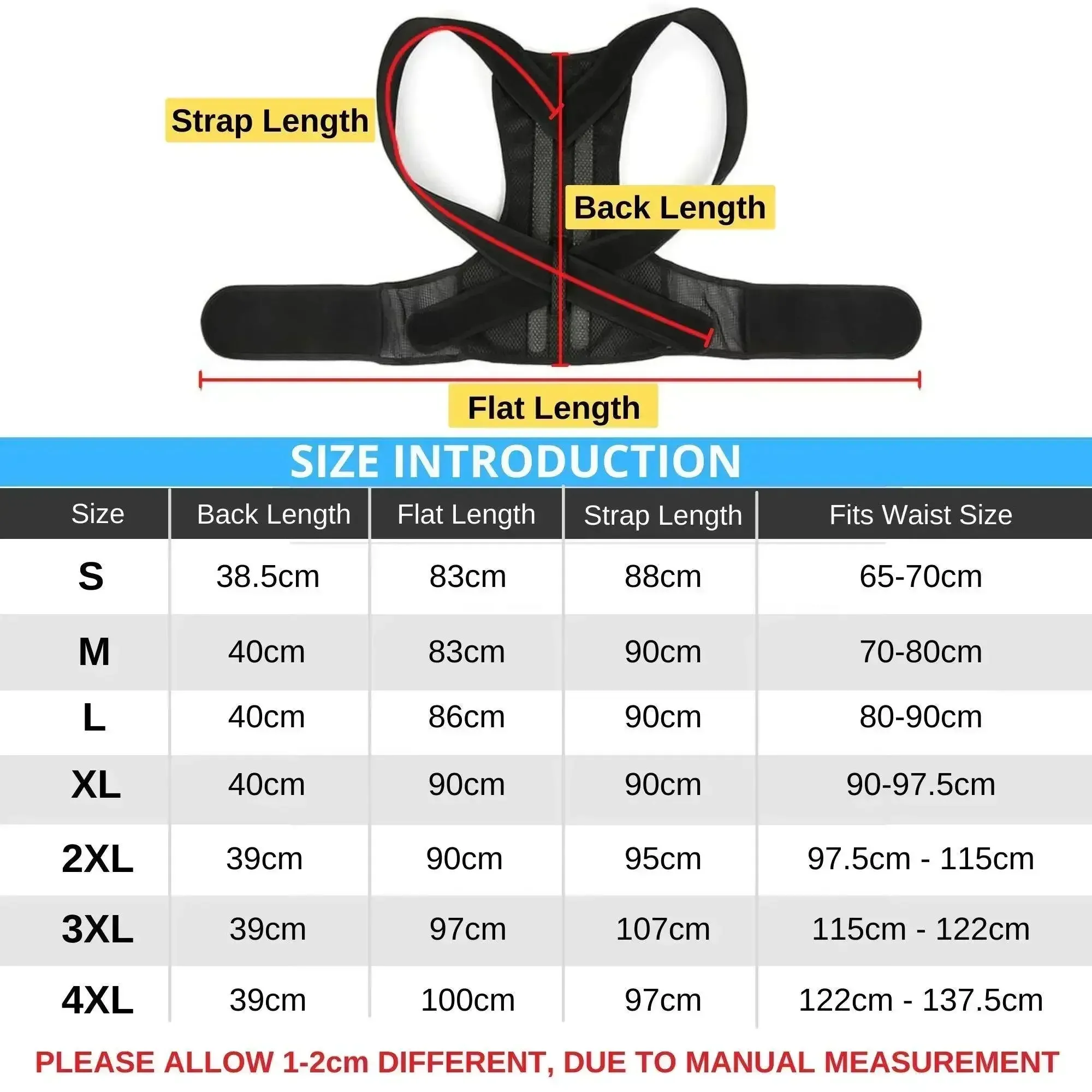 Posture Corrector Orthotic Support (U CARE)