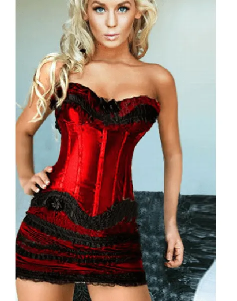 "Brianna" Corset With Skirt