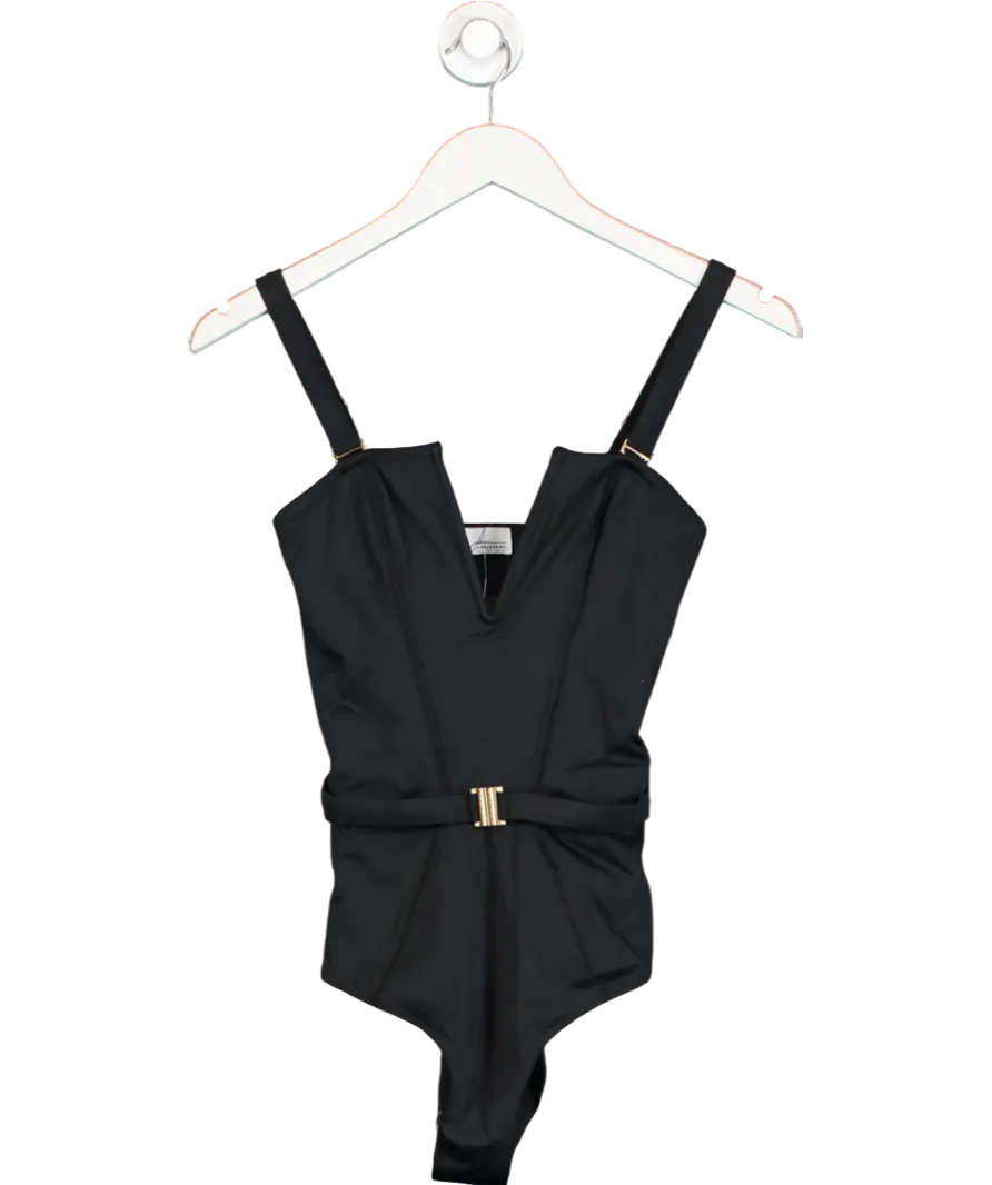 Sama Danesh Black Victory Shaping One-piece Swimsuit UK S