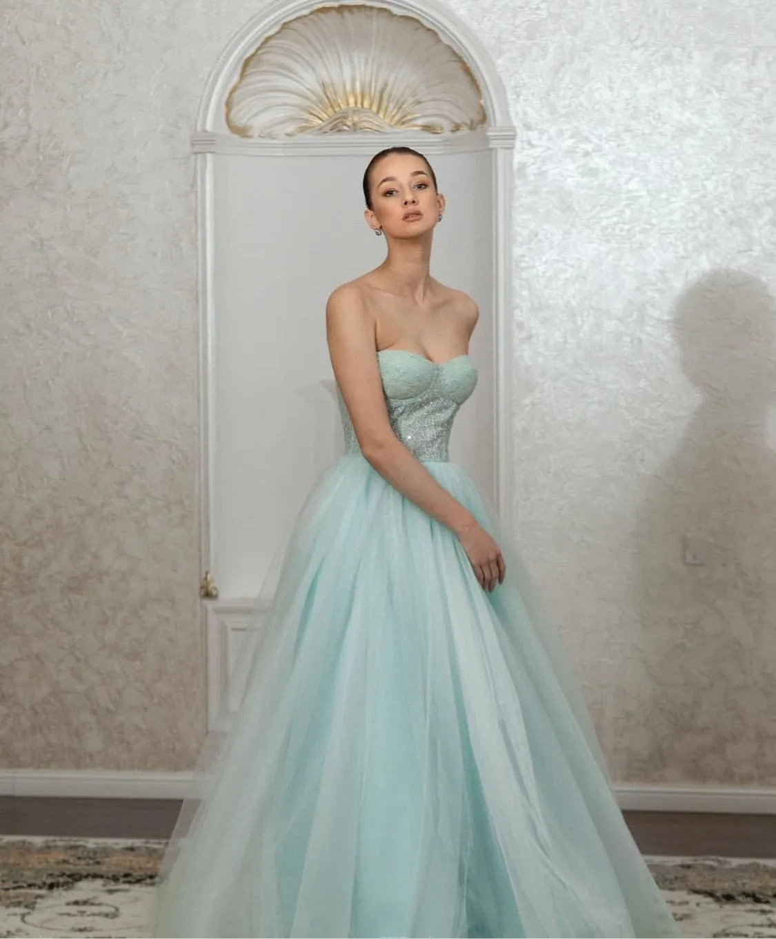 Sara Handmade Mint Gown