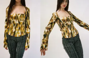 Savanna Denim Corset Jacket