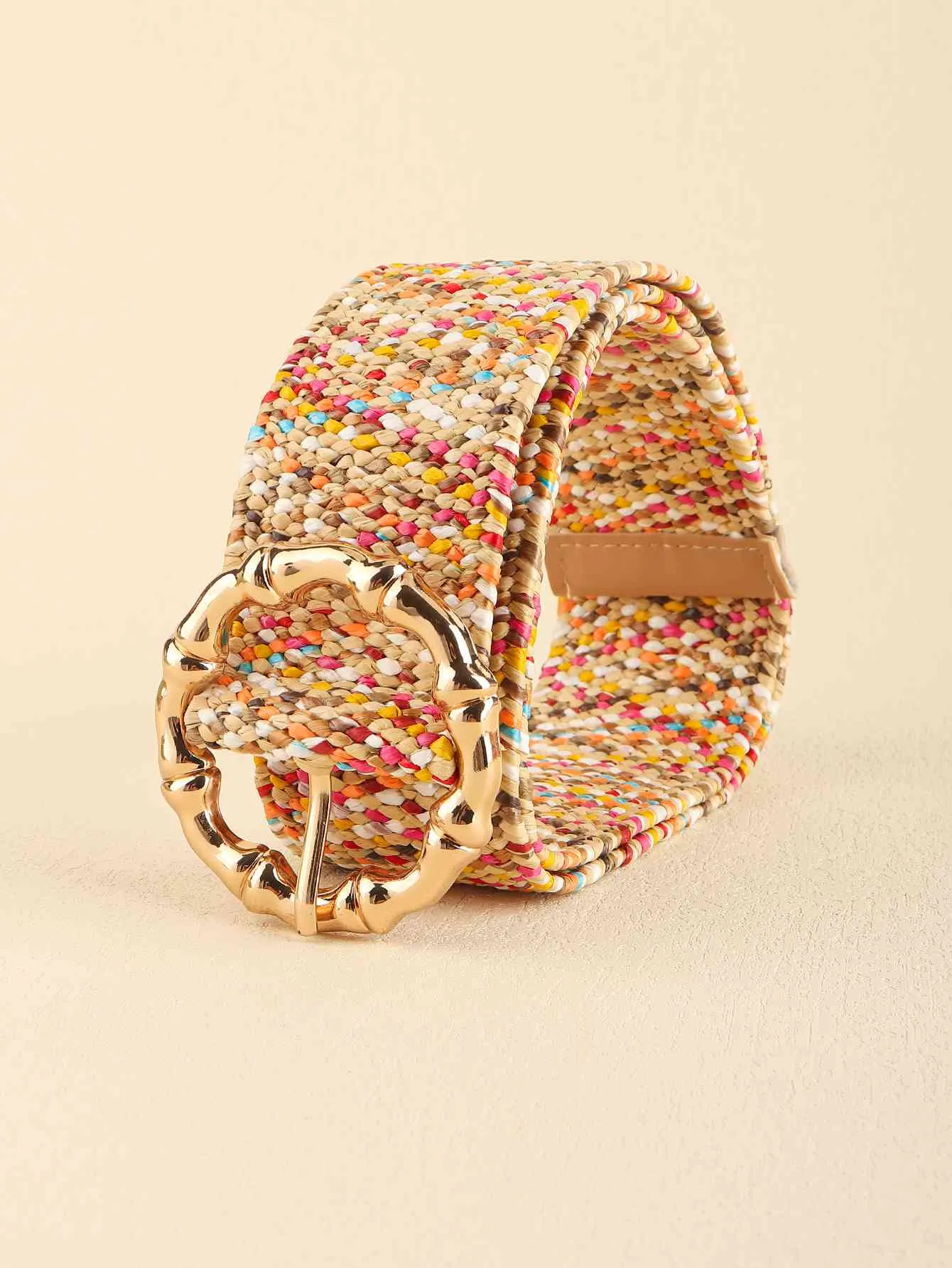 TEEK - Multicolored Wide Womens Belt