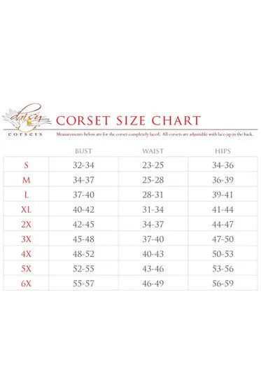 Top Drawer Steel Boned White Lace Victorian Bustle Underbust Corset Dress