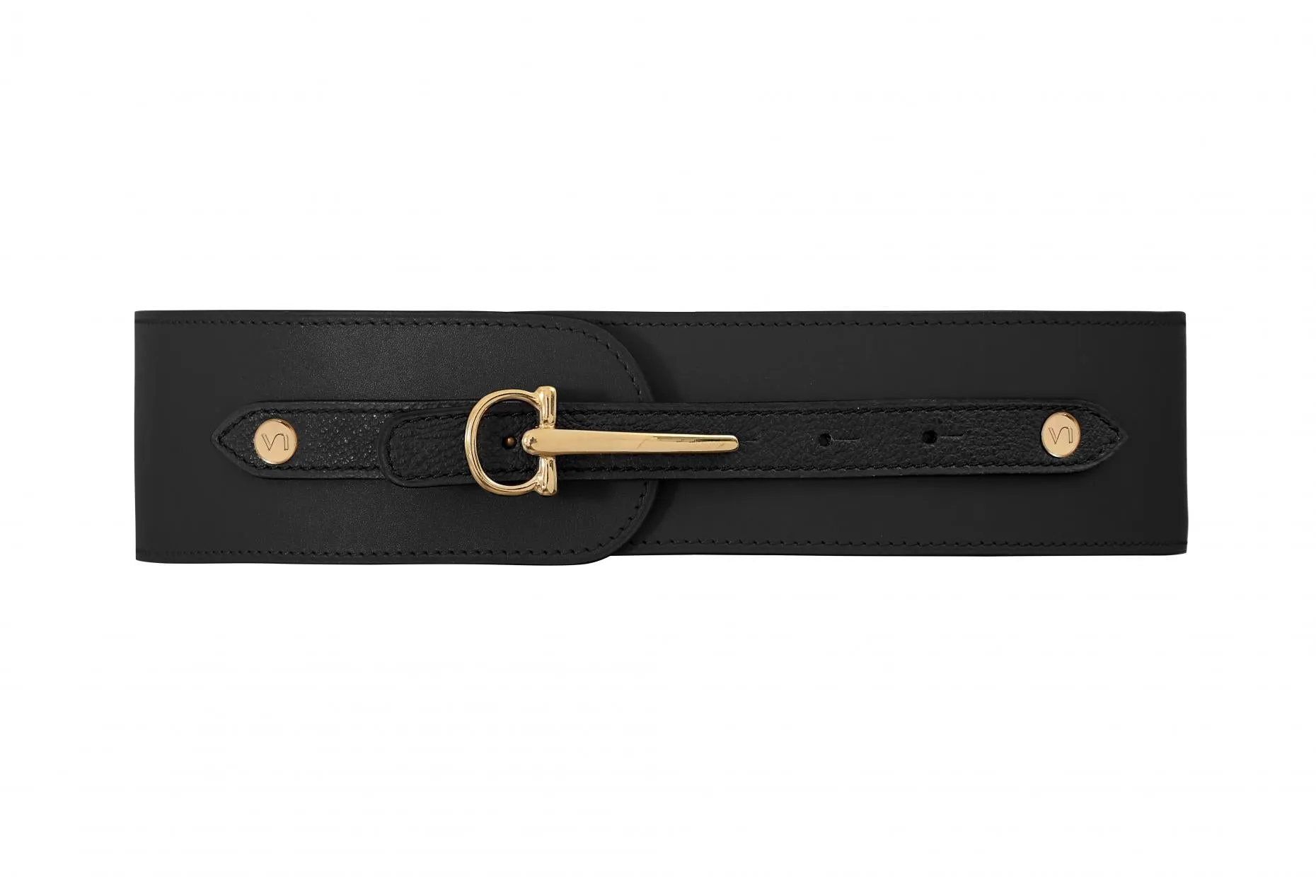 Vaincourt La Gracieuse Court Belt in Black