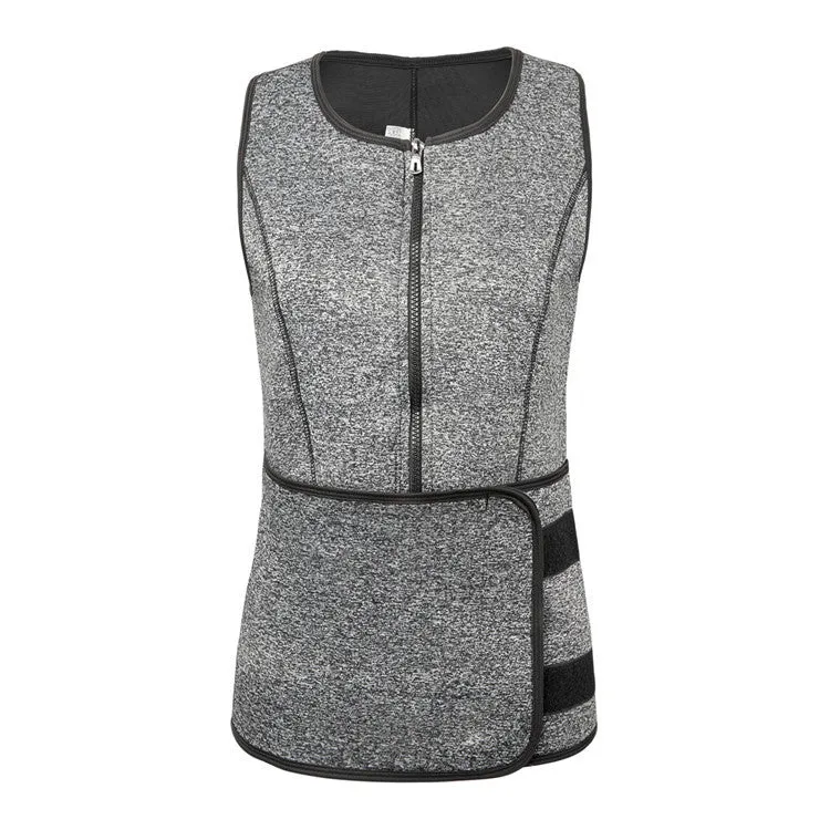 Women Waist Trainer Body Shaper Neoprene Sauna Sweat Suit Belly Slimming Sheath Modeling Trimmer Belt Weight Loss Corset Top
